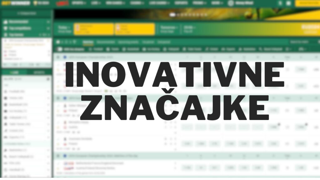 inovativne značajke betwinner kladionice